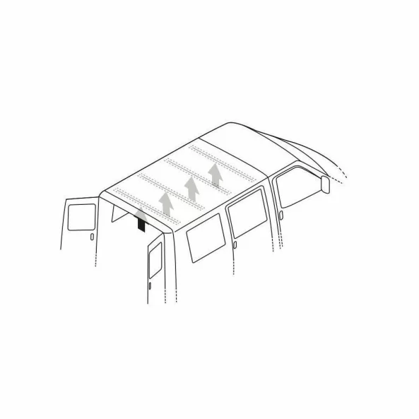 Van Ladder Holder, suport interior pentru scara cu fixare pe plafon in compartimentul de marfa