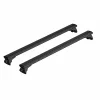 Silenzio Black In-Rail, set complet de bare portbagaj din aluminiu - L - Evos IA - Audi, Bmw, Cirelli, Cupra, Fiat, Ford, Hyundai, Jaguar, Kia, Land Rover, Mercedes, MG, Mitsubishi, Nio, Opel, Peugeot, Renault, Skoda, Subaru, Tiger, Volkswagen, Volvo
