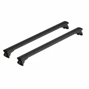 Silenzio Black In-Rail, set complet de bare portbagaj din aluminiu - M - Evos IA - Alfa Romeo, Audi, Bmw, Byd, Cirelli, Citroen, Cupra, Fiat, Ford, Hyundai, Kia, Mercedes, Mini, Nissan, Opel, Peugeot, Renault, Seat, Skoda, Suzuki, Toyota, Volkswagen, Volv