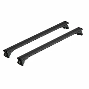 Silenzio Black In-Rail, set complet de bare portbagaj din aluminiu - M - Evos IA - Alfa Romeo, Audi, Bmw, Byd, Cirelli, Citroen, Cupra, Fiat, Ford, Hyundai, Kia, Mercedes, Mini, Nissan, Opel, Peugeot, Renault, Seat, Skoda, Suzuki, Toyota, Volkswagen, Volv