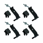 Kit de montare pentru bare portbagaj Snap si Silenzio Cx - K11 - Citroen Berlingo M, Berlingo XL, Fiat Doblò, Opel Combo E-Life, Combo E-Life XL, Combo Life Electric, Peugeot E-Rifter Long, E-Rifter Standard, Toyota Proace City Verso Long, Short