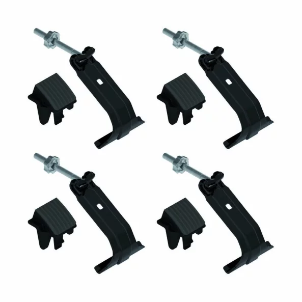 Kit de montare pentru bare portbagaj Snap si Silenzio Cx - K11 - Citroen Berlingo M, Berlingo XL, Fiat Doblò, Opel Combo E-Life, Combo E-Life XL, Combo Life Electric, Peugeot E-Rifter Long, E-Rifter Standard, Toyota Proace City Verso Long, Short