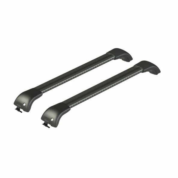 Silenzio CX Black, set complet de bare portbagaj din aluminiu - 99 cm + 99 cm - Origine RL - C421 - Citroen, Fiat, Opel, Peugeot, Toyota