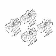 Kit de montaj pentru bare Alumia, Quadra, Silenzio C279 - Opel Grandland 5p 11/24>