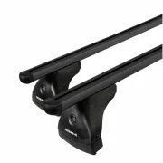 Helio Black, set complet de bare portbagaj din aluminiu - L - Evos LP - C036 - Citroën, Fiat, Lancia, Peugeot