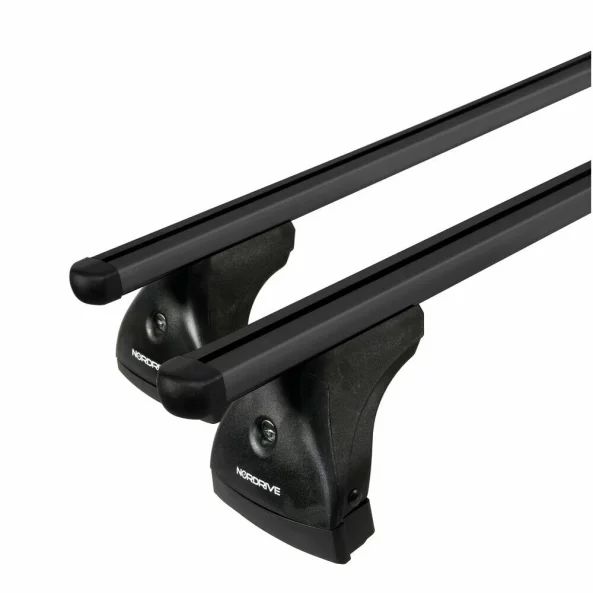 Helio Black, set complet de bare portbagaj din aluminiu - M - Evos LP - C110 - Renault Megane III