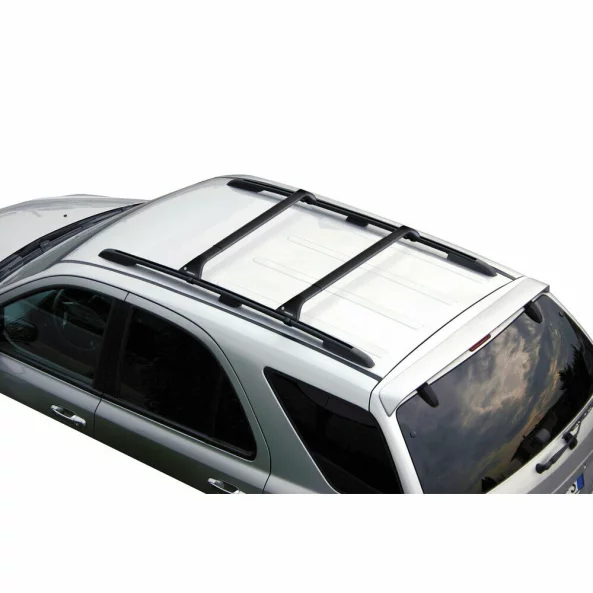 Snap Steel Rail, set complet de bare telescopice portbagaj din otel - S - F3 - Dacia Duster