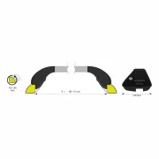 Snap Alu Rail, set complet de bare portbagaj telescopice din aluminiu - S - F3 - Dacia Duster