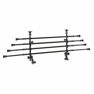GRG-9 Compact, grilaj telescopic bariera pentru caini, 4 sectiuni, fixare la tetiere - 1400x550 mm