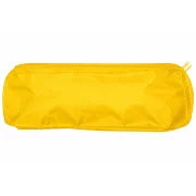 Set pachet prim ajutor auto, trusă sanitară și stingător cu pulbere 1kg Cridem, geantă organizatoare Galben