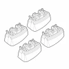 Kit de montaj pentru bare Alumia, Quadra, Silenzio C294 - Mercedes Classe S 12/20>12/25, Classe S 01/26>