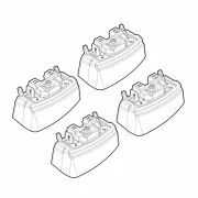 Kit de montaj pentru bare Alumia, Quadra, Silenzio C294 - Mercedes Classe S 12/20>12/25, Classe S 01/26>