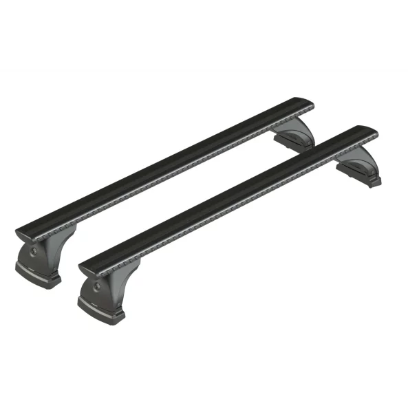 Silenzio Black, set complet de bare portbagaj din aluminiu - M - Evos ST - C294