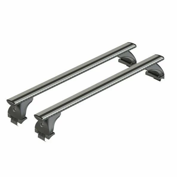 Silenzio, set complet de bare portbagaj din aluminiu - S - Evos ST - C006 - Nissan Micra 3p 2007-2010 - Acoperis standard - Compatibil cu trapa