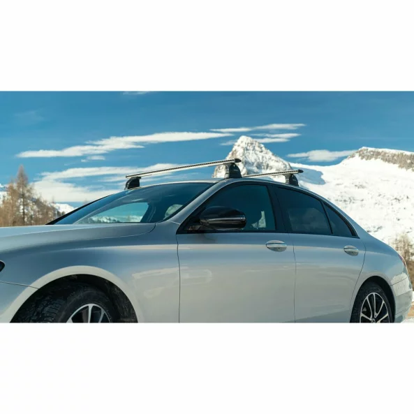 Silenzio, set complet de bare portbagaj din aluminiu - S - Evos ST - C059 - BMW Seria 1 Coupe (E82) 2007-2013 - Acoperis cu puncte fixe