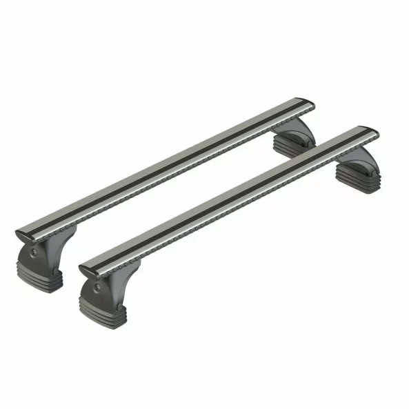 Silenzio, set complet de bare portbagaj din aluminiu - S - Evos ST - C059 - BMW Seria 1 Coupe (E82) 2007-2013 - Acoperis cu puncte fixe