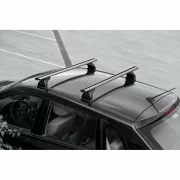 Silenzio, set complet de bare portbagaj din aluminiu - M - Evos ST - C059 - Saab 9-3 SportHatch 2002-2012 - Acoperis cu puncte fixe