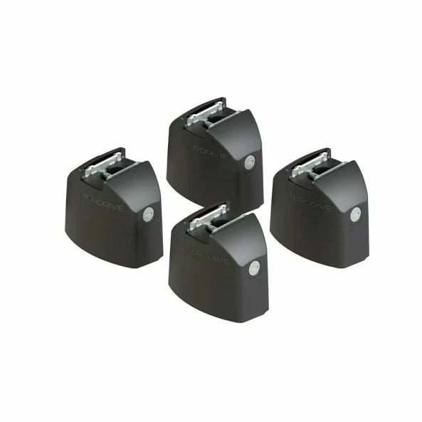 Set de picioare cu montaj in puncte de fixare, pentru bare portbagaj Kargo si Kargo-Plus, 2 bare - Nissan Interstar, Renault Master
