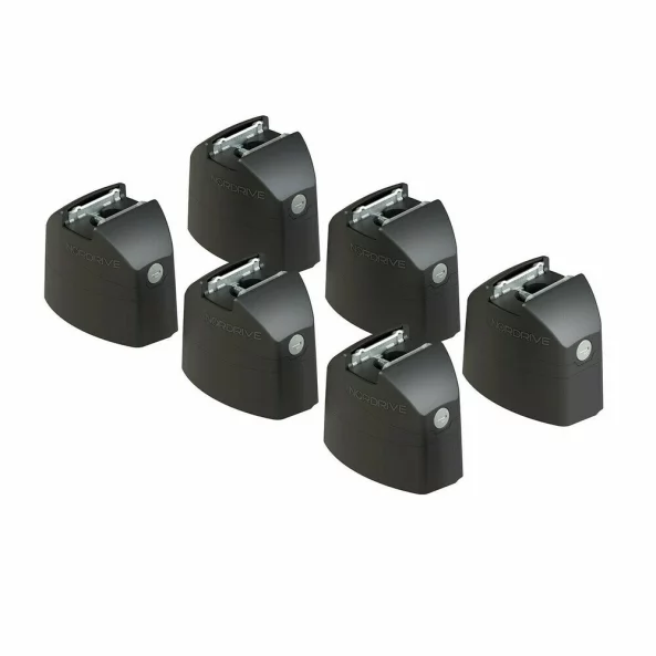 Set de picioare cu montaj in puncte de fixare, pentru bare portbagaj Kargo si Kargo-Plus, 3 bare - Nissan Interstar, Renault Master