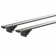 Silenzio Rail, set complet de bare portbagaj din aluminiu - M - Evos RA - Dacia Logan MCV 2007-2013 - Sina standard inaltata