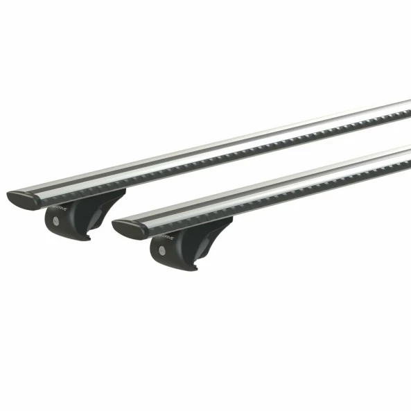 Silenzio Rail, set complet de bare portbagaj din aluminiu - M - Evos RA - Dacia Logan MCV 2007-2013 - Sina standard inaltata