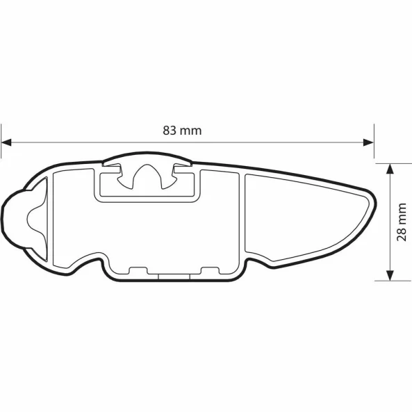 Silenzio CX, set complet de bare portbagaj din aluminiu - 109 cm + 109 cm - Origine RF - C279 - Opel Grandland 5p 2024-prezent - Acoperis standard - inclusiv plafon panoramic
