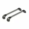 Silenzio CX, set complet de bare portbagaj din aluminiu - 99 cm + 94 cm - Origine RF - C259 - Fiat 500 Hybrid 2025-prezent - Acoperis standard - fara 3+1, fara Cabrio, fara acoperis de sticla