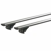 Silenzio Rail, set complet de bare portbagaj din aluminiu - L - Evos RA - Porsche Cayenne 2003-2010 - Sina standard inaltata