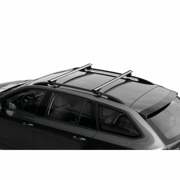 Silenzio Rail, set complet de bare portbagaj din aluminiu - L - Evos RA - Porsche Cayenne 2003-2010 - Sina standard inaltata