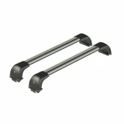 Silenzio CX, set complet de bare portbagaj din aluminiu - 104 cm + 99 cm - Origine RF - C141 - Ford Fiesta 5 usi 2008-2017 - Acoperis standard