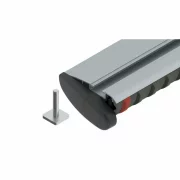 Silenzio CX, set complet de bare portbagaj din aluminiu - 104 cm + 99 cm - Origine RF - C141 - Ford Fiesta 5 usi 2017-2023 - Acoperis standard inclusiv plafon panoramic