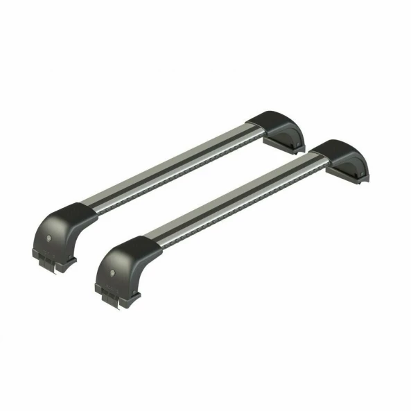 Silenzio CX, set complet de bare portbagaj din aluminiu - 104 cm + 99 cm - Origine RF - C045 - Seat Altea 2004-2014 - Acoperis standard