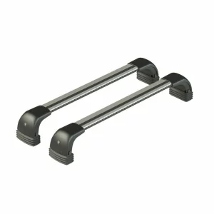 Silenzio CX, set complet de bare portbagaj din aluminiu - 104 cm + 99 cm - Origine RF - C037 - Mercedes Classe R 2006-2013 - Puncte fixe