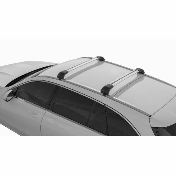 Silenzio CX, set complet de bare portbagaj din aluminiu - 99 cm + 99 cm - Origine RL - C421 - Citroen Berlingo XL 2022-prezent - Sina incastrata la nivel