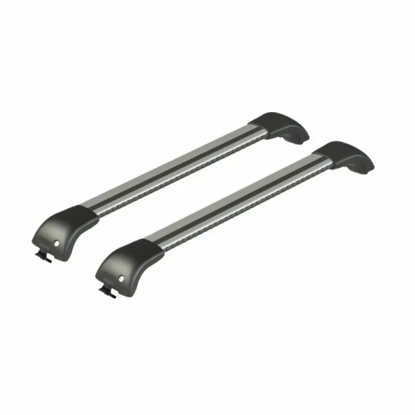 Silenzio CX, set complet de bare portbagaj din aluminiu - 89 cm + 89 cm - Origine RL - C411 - Opel Zafira One 2011-2015 - Sina incastrata la nivel - Doar profil vopsit