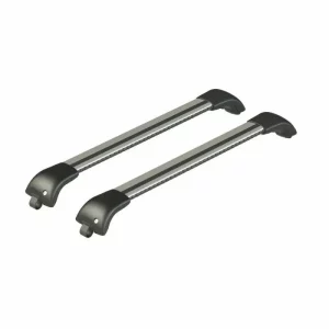 Silenzio CX, set complet de bare portbagaj din aluminiu - 84 cm + 84 cm - Origine RL - C401 - Jeep Avenger 2022-prezent - Sina standard inaltata
