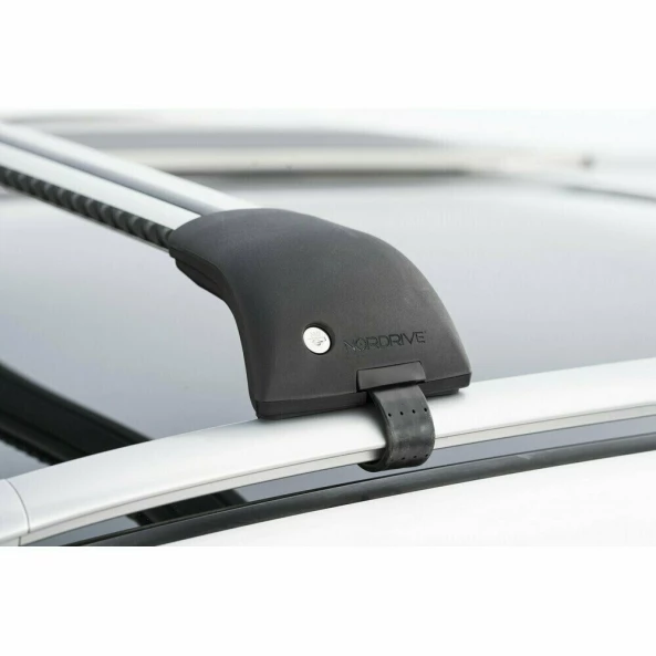 Silenzio CX, set complet de bare portbagaj din aluminiu - 89 cm + 79 cm - Origine RL - C401 - Toyota RAV4 2013-2019 - Sina standard inaltata