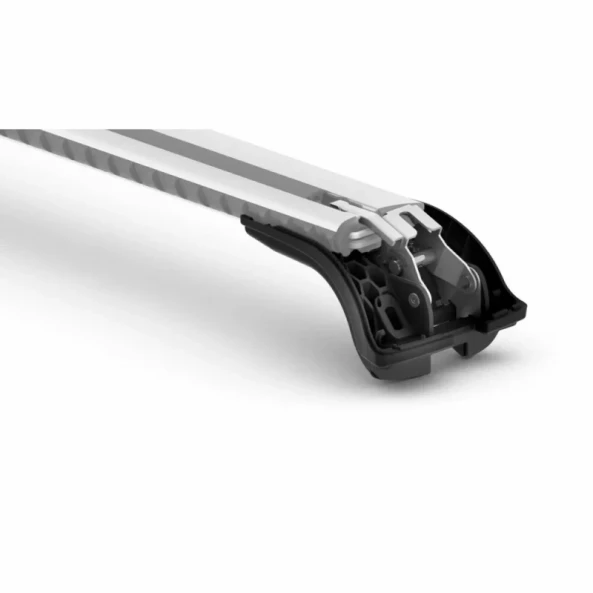 Silenzio CX, set complet de bare portbagaj din aluminiu - 99 cm + 94 cm - Origine RL - C410 - Cupra Terramar 2024-prezent - Sina incastrata la nivel