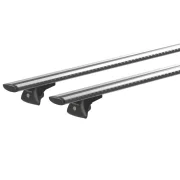 Silenzio In-Rail, set complet de bare portbagaj din aluminiu - M - Evos IA - Audi A3 Sportback 2004-2020 - Sina incastrata la nivel