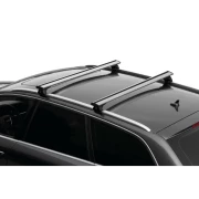 Silenzio In-Rail, set complet de bare portbagaj din aluminiu - M - Evos IA - Audi A4 Avant 2015-2024 - Sina incastrata la nivel