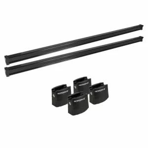 Set complet bare portbagaj Kargo cu kit fixare si 2 bare otel 135 cm - Citroen Berlingo Van 1996-2008 - Fara clapeta de acoperis spate