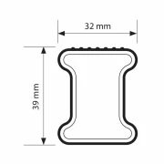 Set complet bare portbagaj Kargo cu kit fixare si 2 bare otel 135 cm - Citroen Berlingo Van 1996-2008 - Fara clapeta de acoperis spate