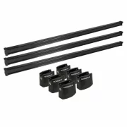 Set complet bare portbagaj Kargo cu kit fixare si 3 bare otel 135 cm - Citroen Berlingo Van 2008-2018 - Ampatament L1 - Fara eleron de acoperis spate