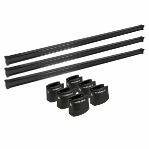 Set complet bare portbagaj Kargo cu kit fixare si 3 bare otel 135 cm - Citroen Berlingo Van 2008-2018 - Ampatament L1 - Fara eleron de acoperis spate