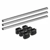 Set complet bare portbagaj Kargo-Plus cu kit fixare si 3 bare aluminiu 135 cm - Citroen Berlingo Van 2008-2018 - Ampatament L1 - Fara eleron de acoperis spate