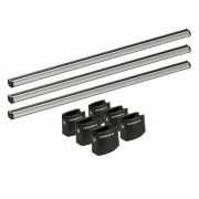 Set complet bare portbagaj Kargo-Plus cu kit fixare si 3 bare aluminiu 135 cm - Citroen Berlingo Van 2008-2018 - Ampatament L2