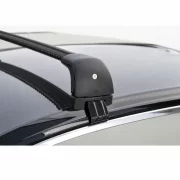 Silenzio CX Black, set complet de bare portbagaj din aluminiu - 104 cm + 99 cm - Origine RF - C258 - DS DS4 5p 2021-prezent - Acoperis standard - inclusiv trapa