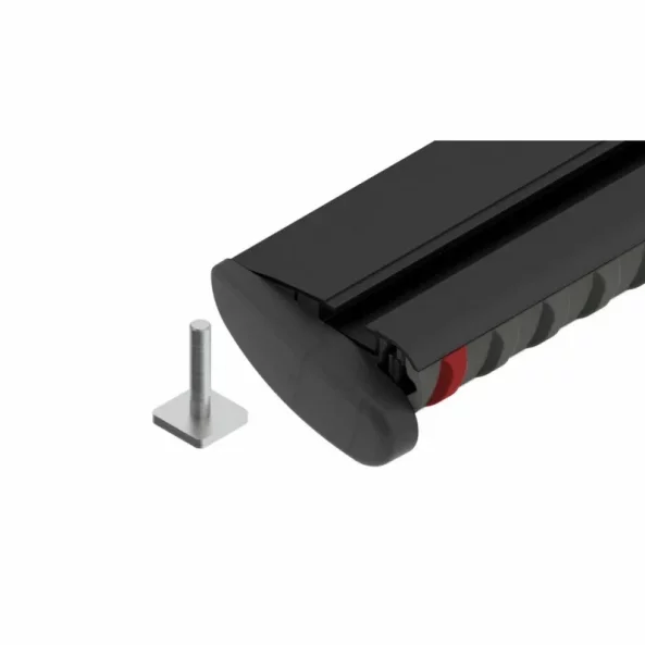Silenzio CX Black, set complet de bare portbagaj din aluminiu - 109 cm + 104 cm - Origine RF - C189 - Renault Megane IV Grand Coupe 2017-2020 - Acoperis standard