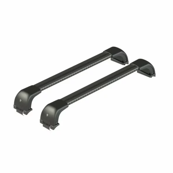 Silenzio CX Black, set complet de bare portbagaj din aluminiu - 104 cm + 99 cm - Origine RF - C016 - Lancia Ypsilon Unyca 3p 2011-2013 - Acoperis standard - Fara plafon panoramic