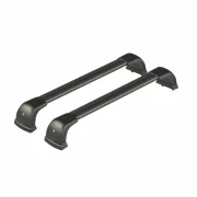 Silenzio CX Black, set complet de bare portbagaj din aluminiu - 99 cm + 89 cm - Origine RF - C277 - Mercedes Classe C 4p 2023-prezent - Acoperis cu puncte fixe - inclusiv plafon panoramic